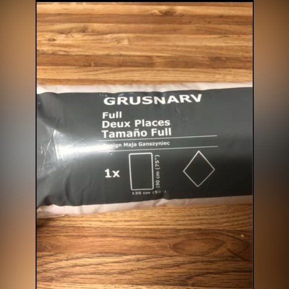 NEW Ikea Grusnarv Water Proof Matress Protector Full - Picture 1 of 3